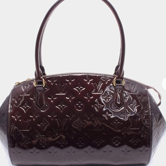 Louis Vuitton Sherwood Monogram Vernis GM Amarante - Picture 3 of 3